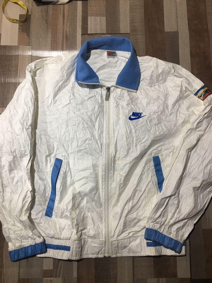 Nike grey tag windbreaker Men s Fashion Tops Sets Hoodies on