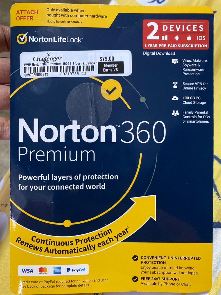 Norton 360 Premium, Computers & Tech, Office & Business ...
