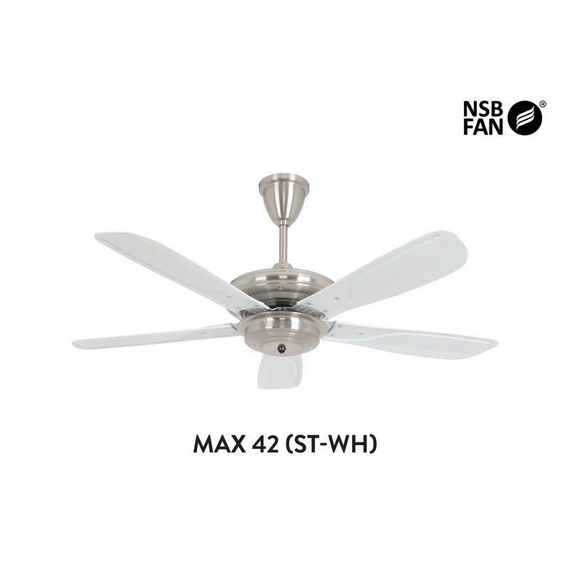 NSB fan white 42”, Furniture \u0026 Home 
