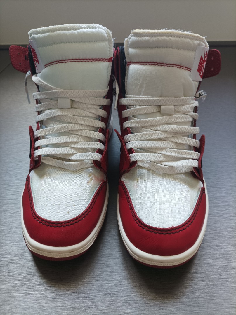 Chicago 1 white laces cheap