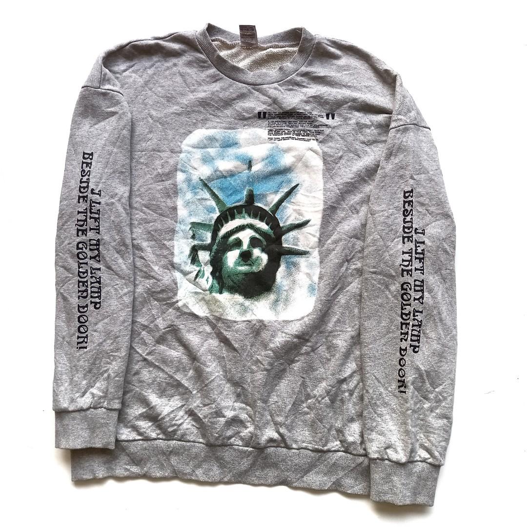 Off white liberty crewneck sale