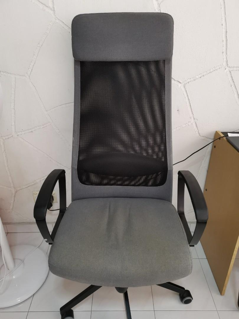 MARKUS Office chair, Vissle dark gray - IKEA