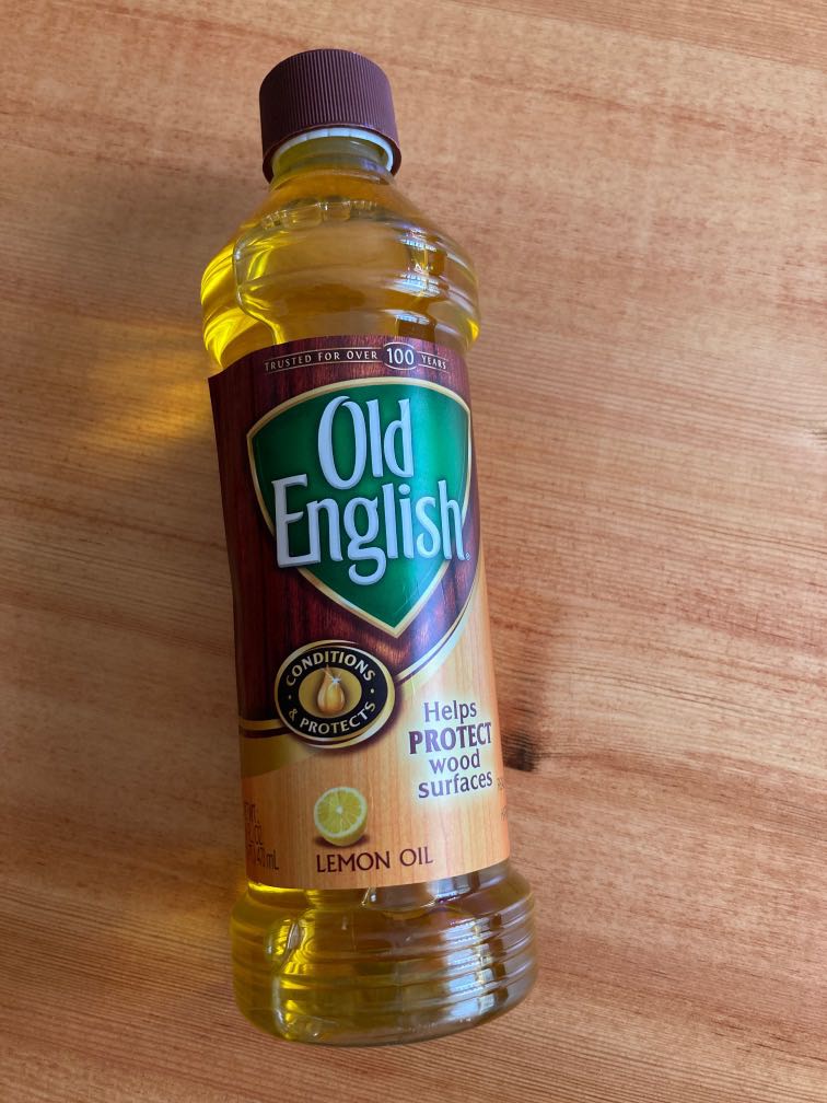 Old English Lemon Oil (473ml) Brand New, Furniture & Home Living