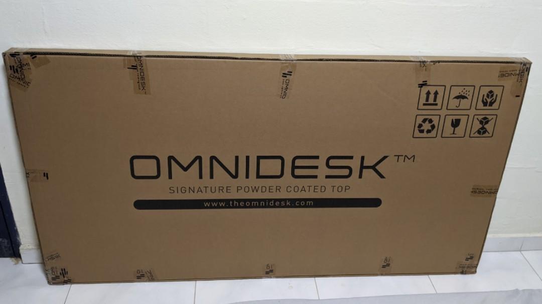 Omnidesk Table Top 60" BNIB, Furniture & Home Living, Furniture, Tables & Sets on Carousell