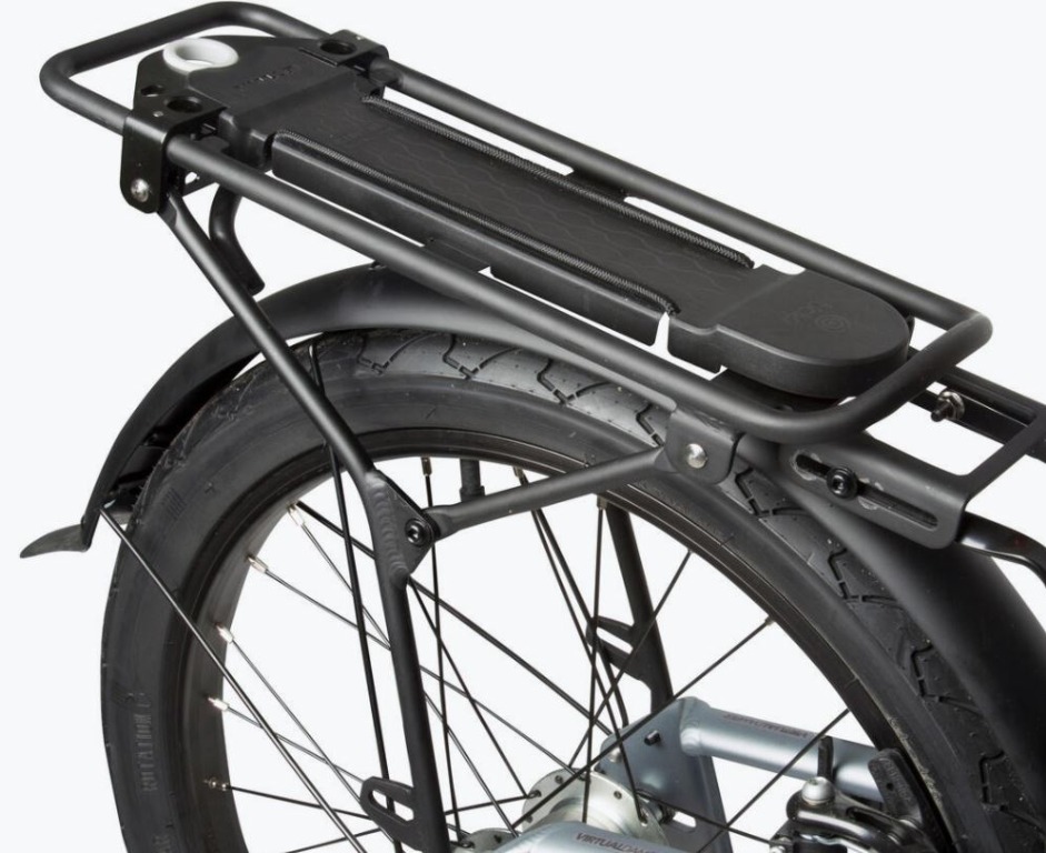 OneSecondClip Tilt Folding Bike Pannier Rack (Decathlon), Sports