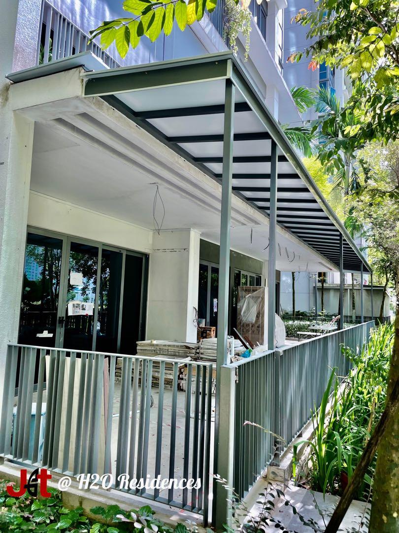 Outdoor shelters Trellis Rooftop, Furniture & Home Living, Home Decor