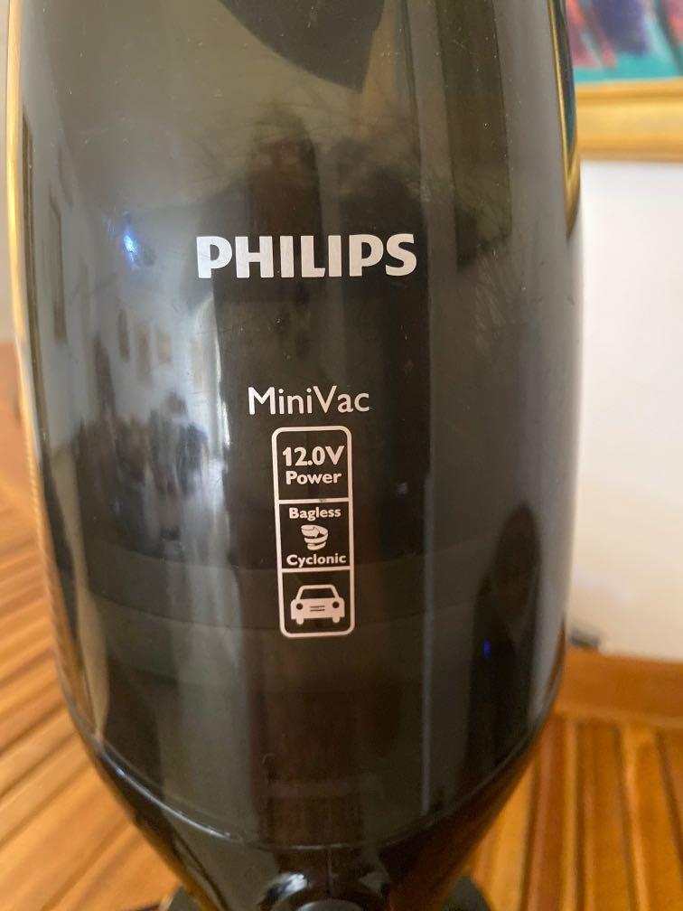 PHILIPS Handheld Minivac Vacuum(12V) +Brand new accessories , TV & Home