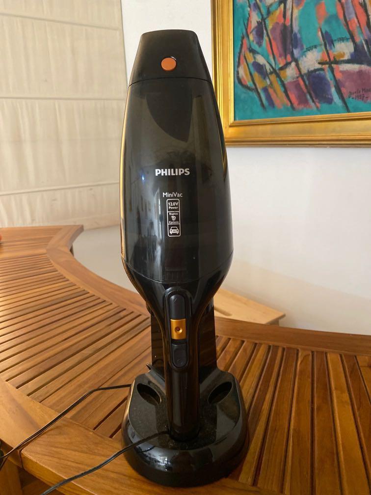 PHILIPS Handheld Minivac Vacuum(12V) +Brand new accessories , TV & Home Appliances, Vacuum