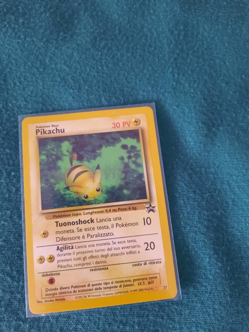 PIKACHU Basic Pokemon Special Ed, Hobbies & Toys, Toys & Games on Carousell