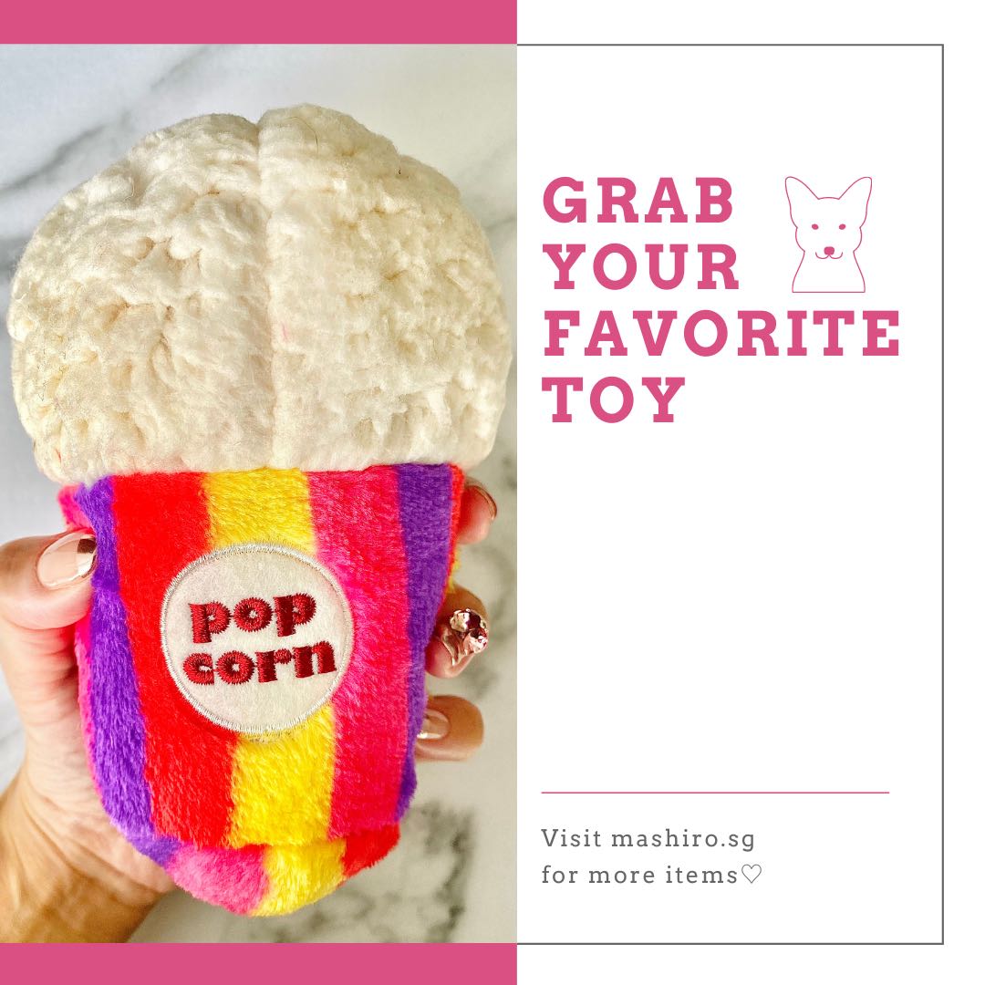 Popcorn dog toy, Pet Supplies, Homes & Other Pet Accessories on Carousell