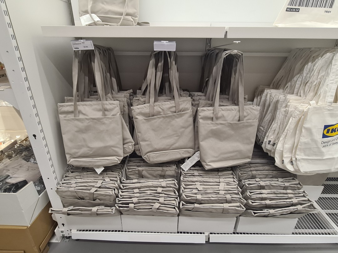 IKEA Dromsack, Women's Fashion, Bags & Wallets, Tote Bags on Carousell