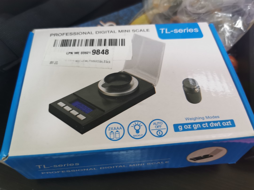 TLSeries Professional Digital Mini Scale (G, Oz, Gn, Ct, Dwt, Ozt