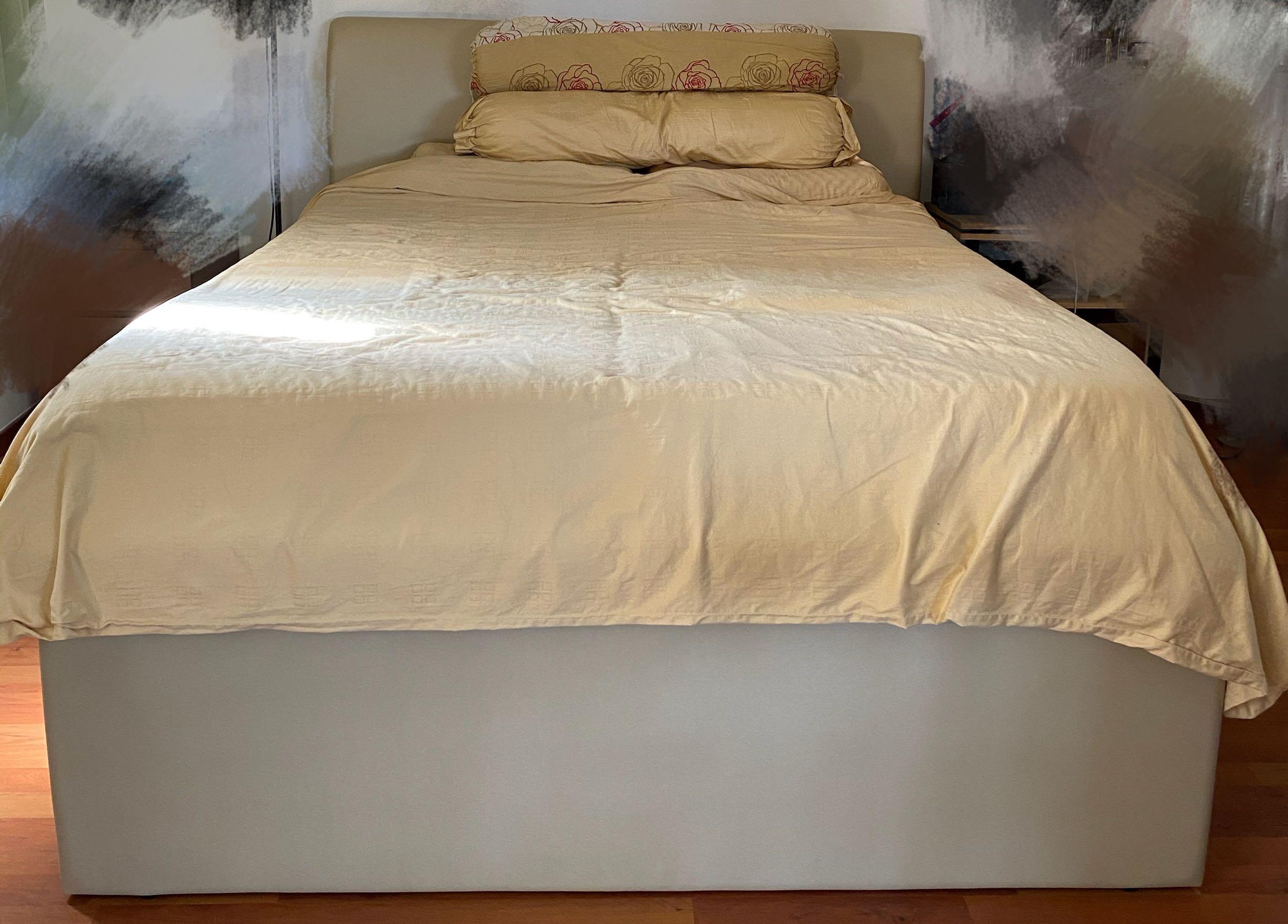 Storage Queen Seahorse Bed Frame, Furniture & Home Living, Furniture