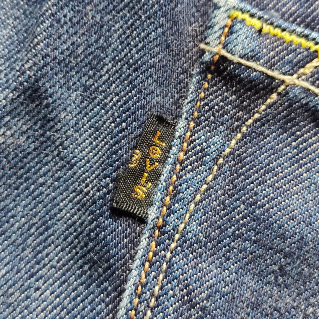 RARE LEVI'S BLACK 504 Gold Tab JEANS, Men's Fashion, Activewear on Carousell
