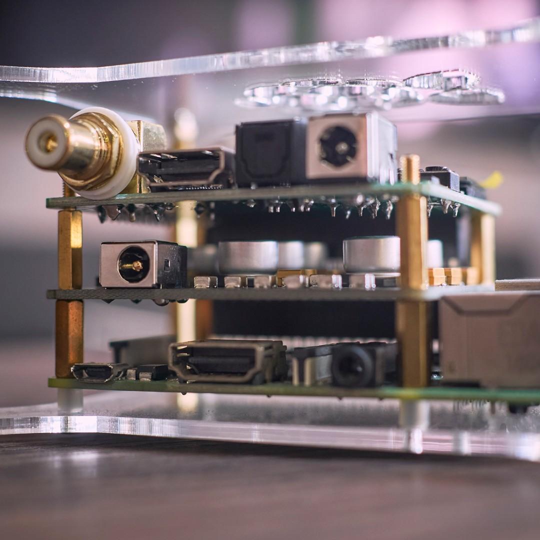 Raspberry Pi I2S S/PDIF Addon Hat Configurable Inputs and Outputs with