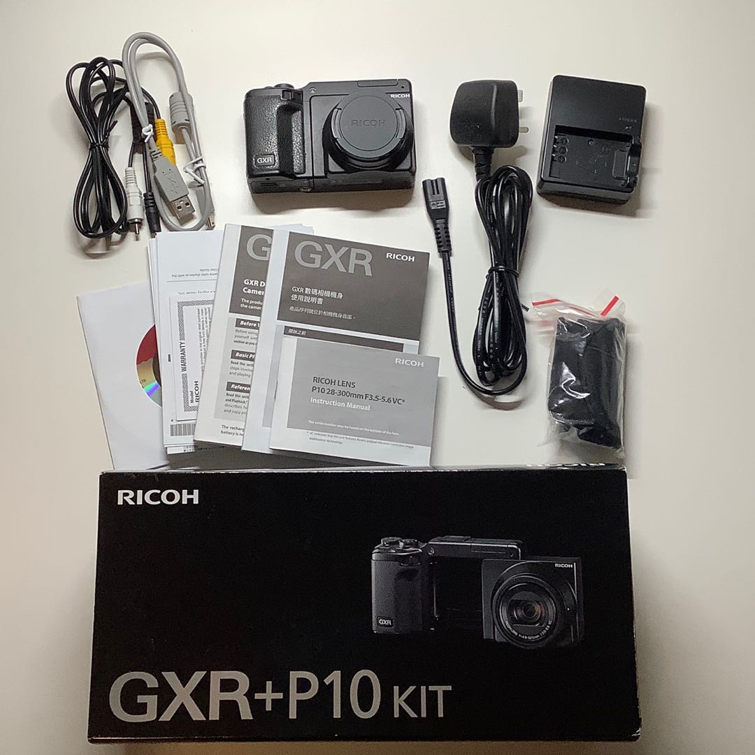 雑誌で紹介された Unit RICOH VC Interchangeable GXR Quick p10 GXR/P10 kit カメラ