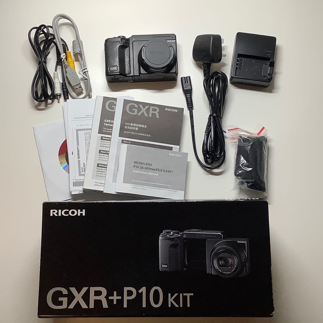 Ricoh GXR P10 Kit Set (28-300mm), 攝影器材, 相機- Carousell