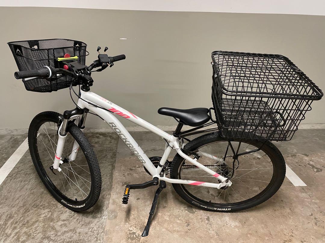 Rockrider st100 discount white