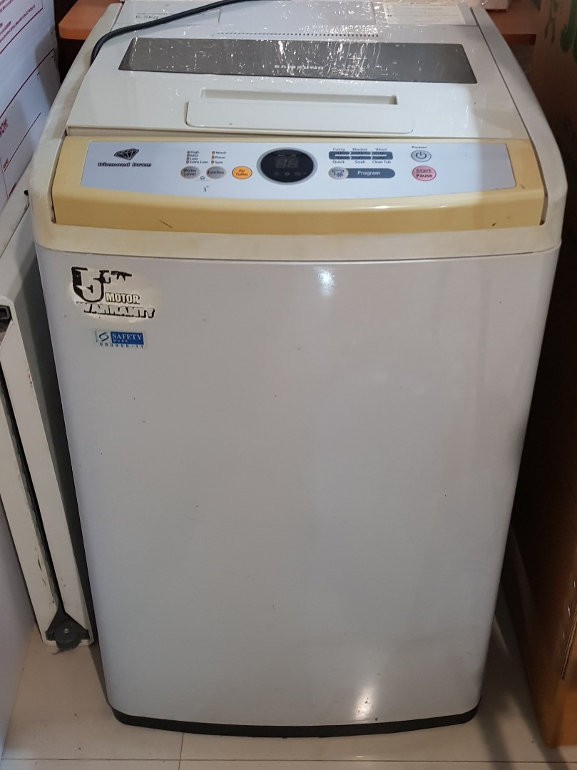 Samsung Fully Automatic Washing Machine 6.5 kg, TV & Home Appliances