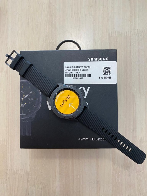 Samsung watch sales midnight black
