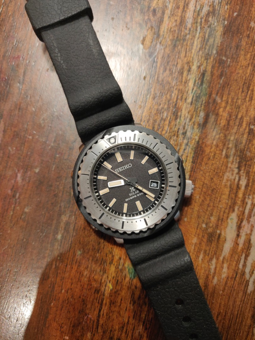 Seiko SNE541P1 SOLAR PROSPEX dive watch Men s Fashion Watches