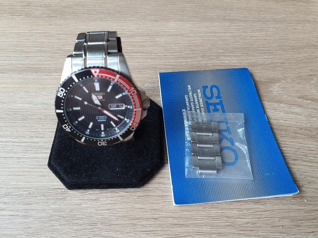 Seiko SRP557 Automatic Watch Men s Fashion Watches Accessories