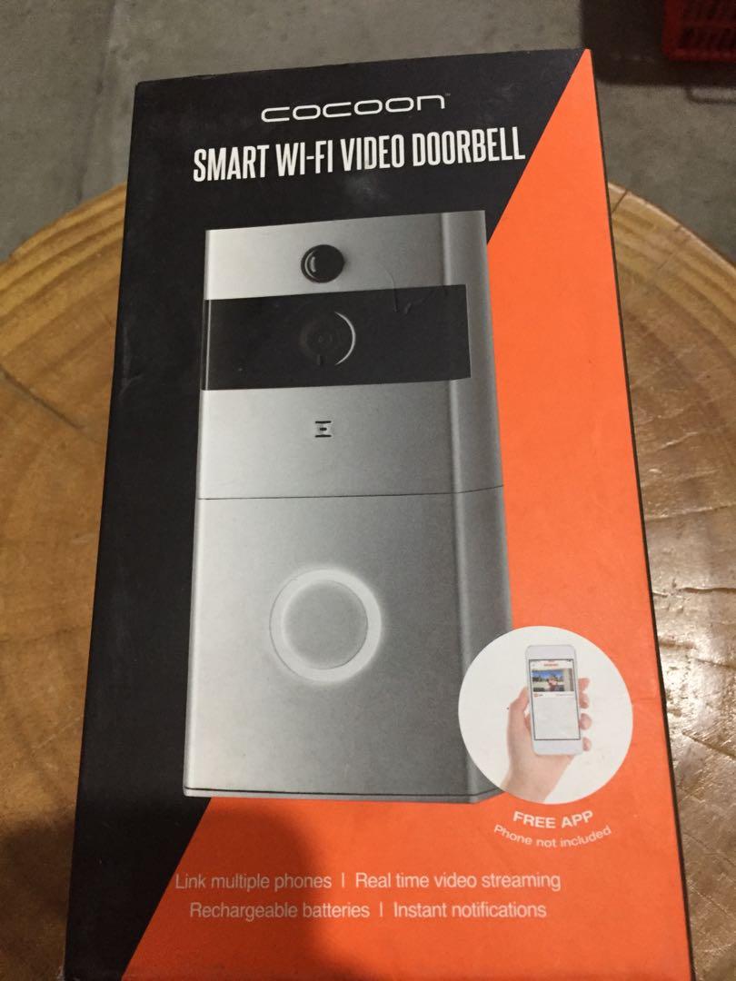 SMART WI FI VIDEO DOORBELL. COCOON Furniture Home Living