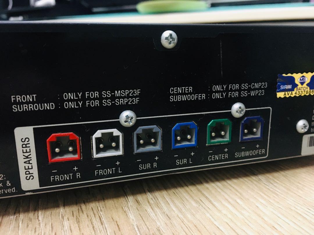 Sony multi channel av receiver str ks2300, Electronics, Audio on Carousell