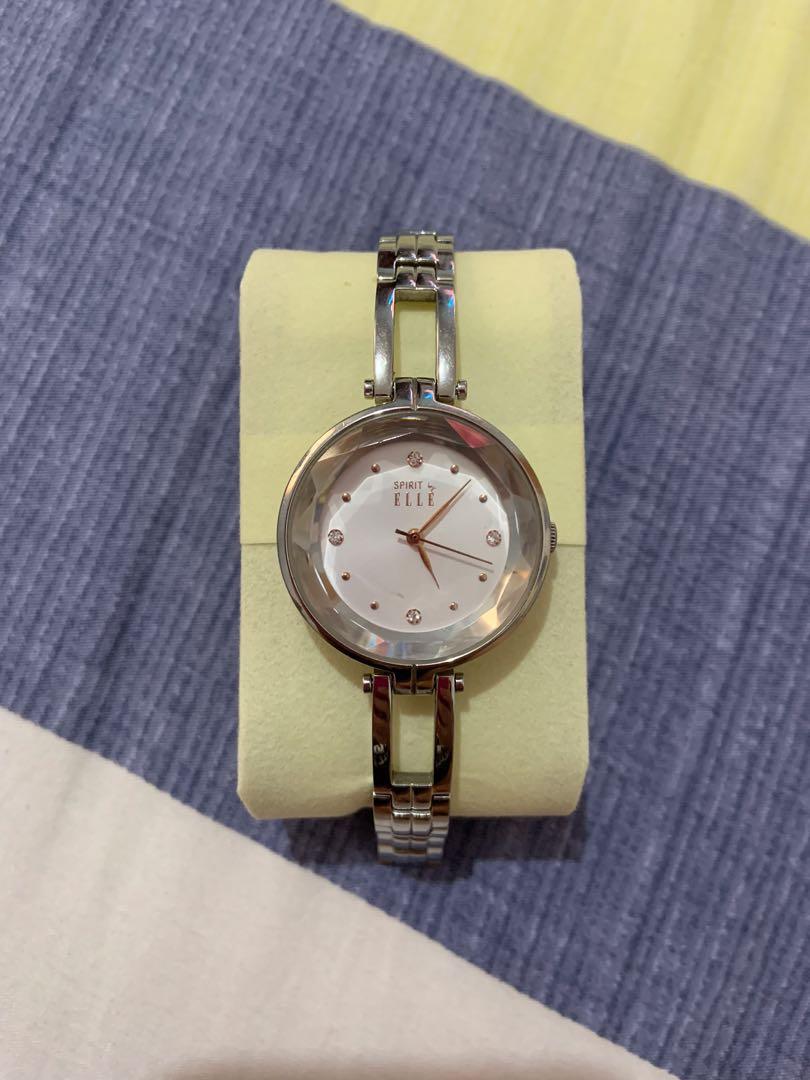 Spirit by Elle Stainless Steel Nano Sapphire Watch