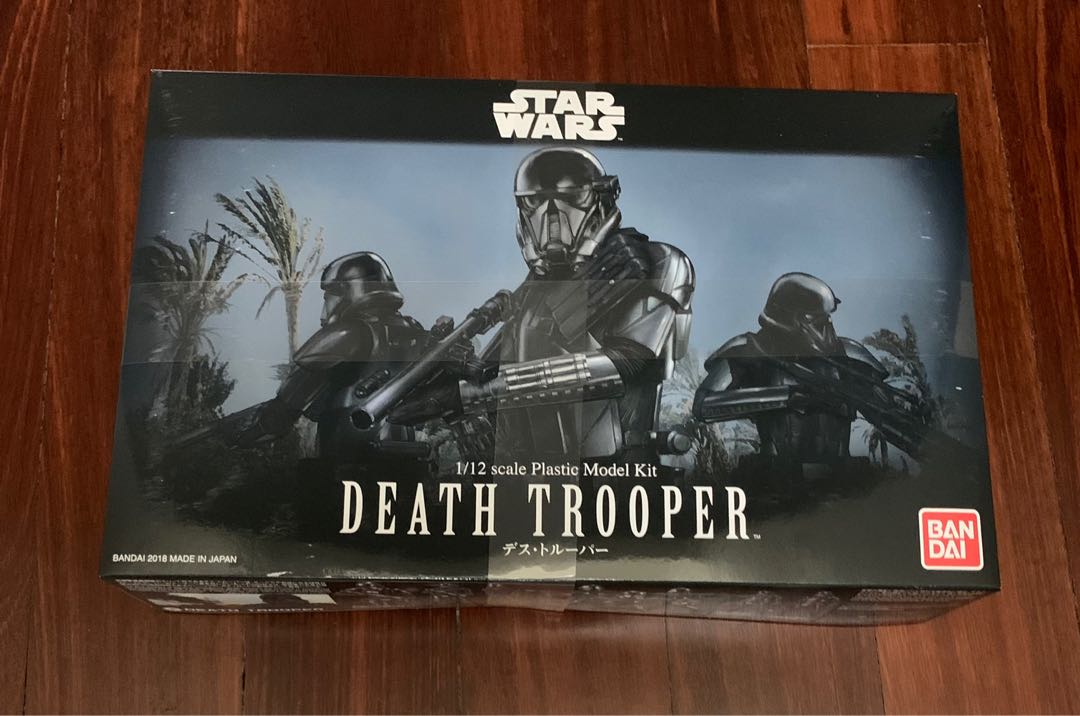 Bandai Spirits Star Wars Death Trooper – Modelo De Plástico Escala 1/12, Edición Nueva, Figura Multicolor Para Montar Y Coleccionar