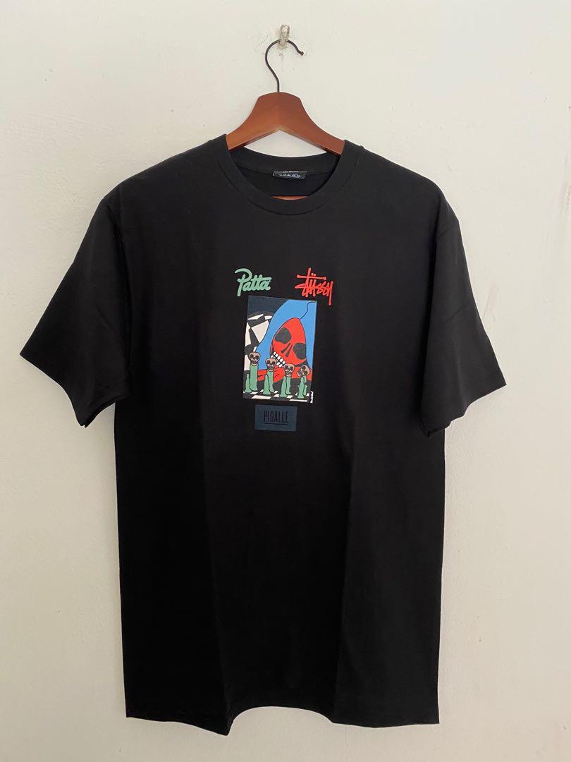 Stussy x Patta x Pigalle Men s Fashion Tops Sets Tshirts