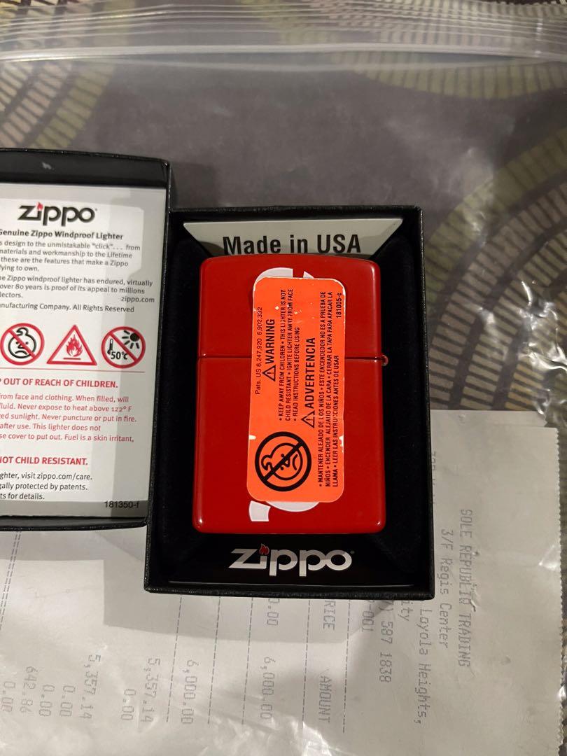 Supreme x Zippo lighter (Category: Other Gadgets) located in Quezon City. Submitted by raphavilla (Listing ID 1116036388, Image 2). Description: Bought for 6k Negotiable .