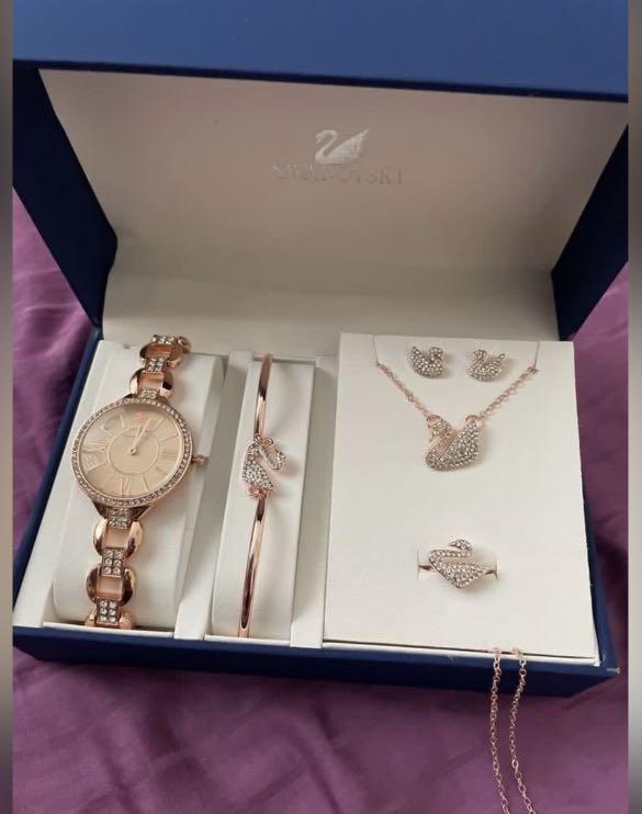Swarovski watch set