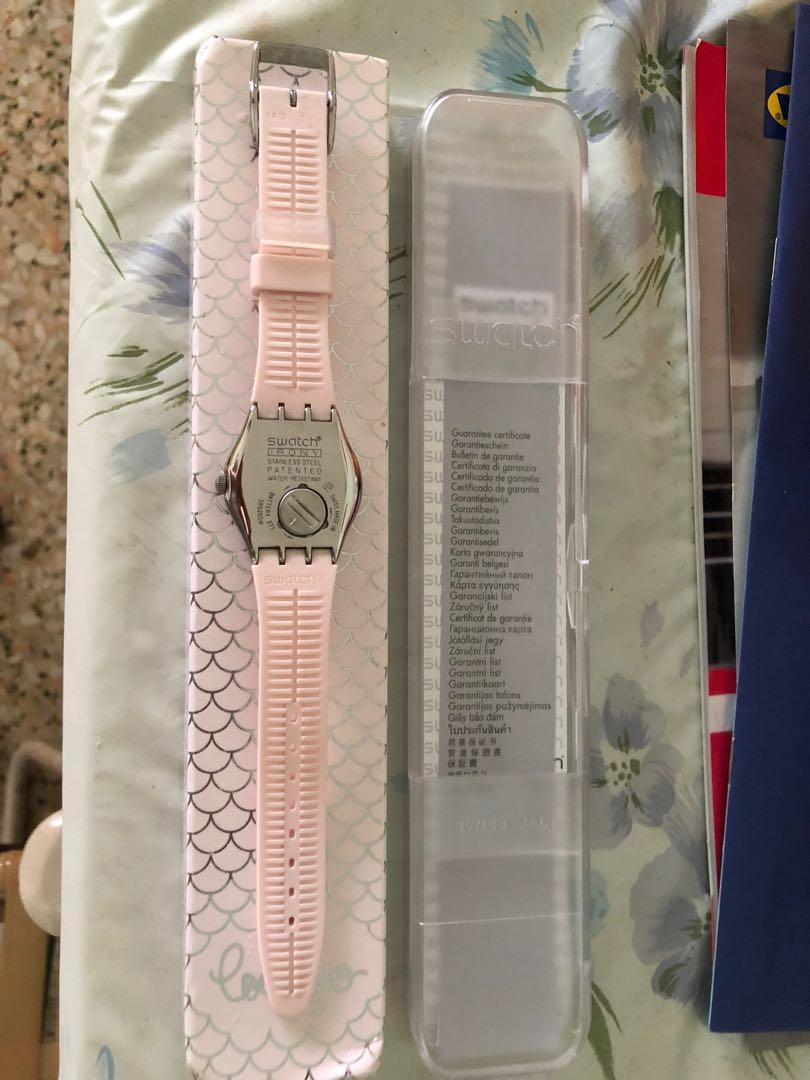 Swatch water resistant stainless steel watch, Women's Fashion, Watches