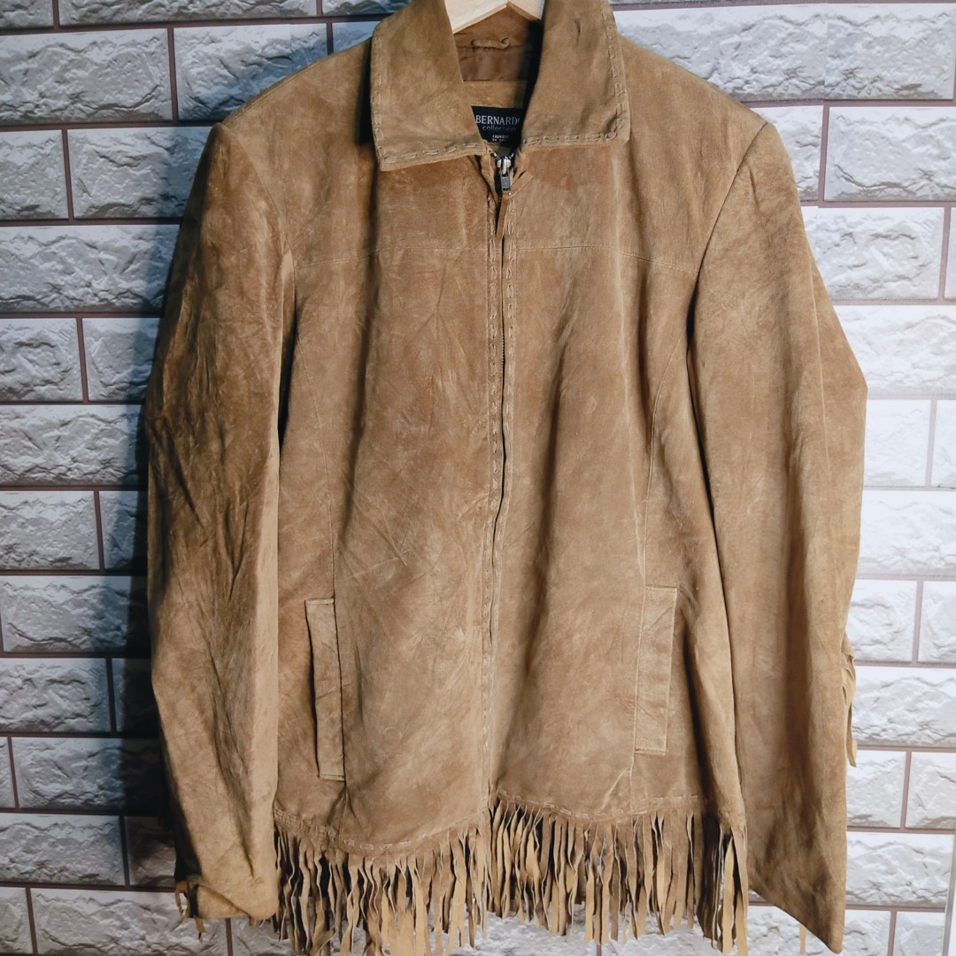 bernardo suede jacket
