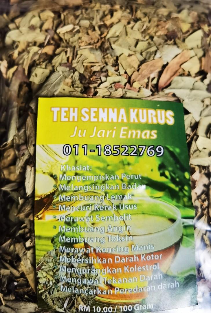 Teh Daun Senna Detox Food Drinks Food Drinks Others On Carousell