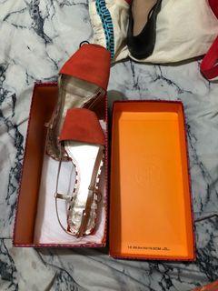 Tory burch flat shoes sandal