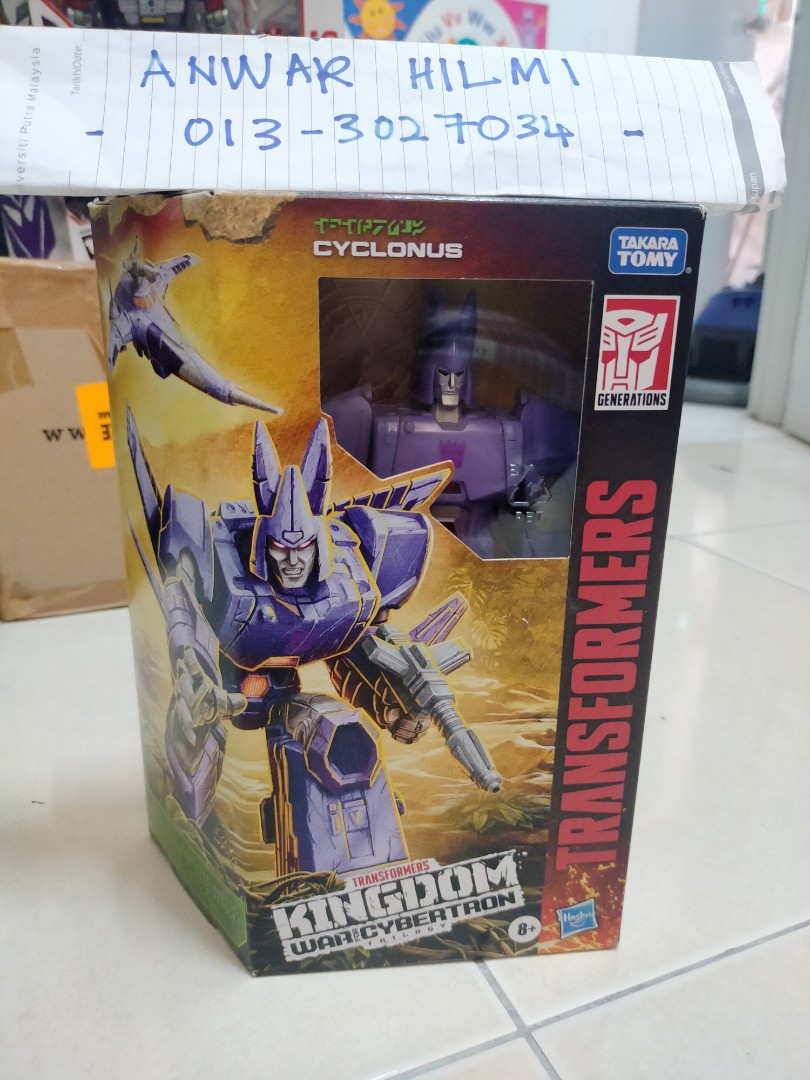 Transformers Kingdom Cyclonus, Hobbies & Toys, Collectibles