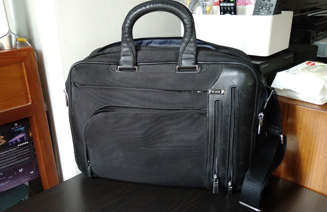 tumi overnight bag