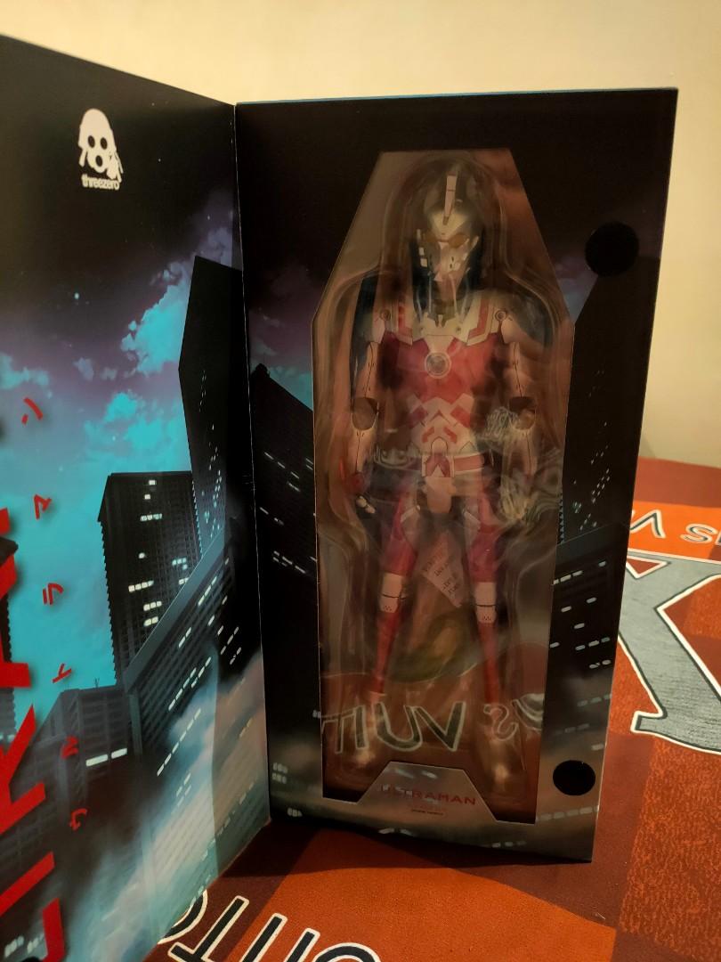 Ultraman Ace anime version 1/6 scale three zero brand (Category: Figurines & Statues) located in Quezon City. Submitted by angeleye7.authentic.source (Listing ID 1115868732, Image 3). Description: 1/6th scale, approximately 29cm tall Materials: PVC, ABS, die-cast zinc alloy, metal parts Original body with over 35 points of articulation Exquisitely detailed suit decals & paint application LED Light-up features in the Color Timer on chest and in th