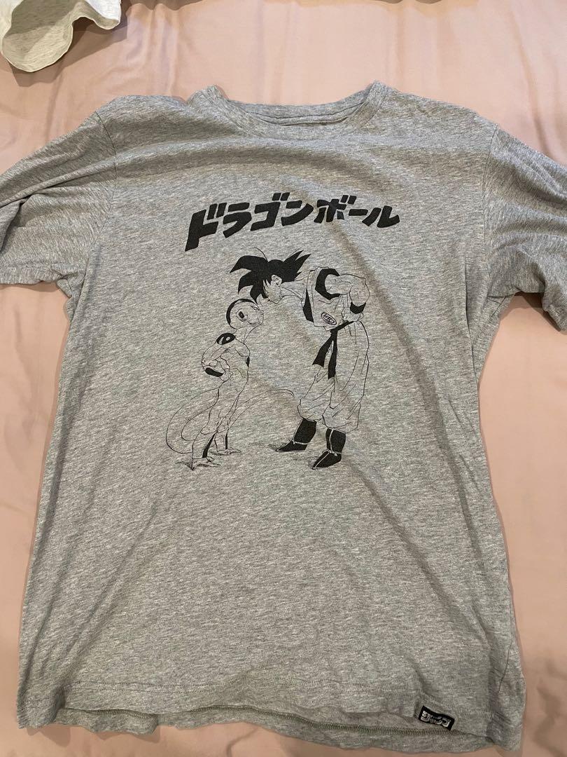 UNIQLO Dragon Ball Printed T-Shirt Unisex style Grey colour