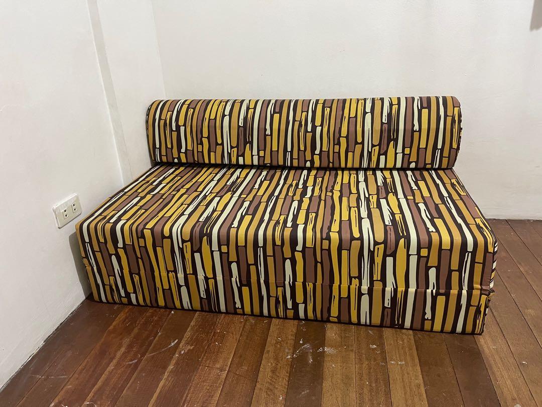 Uratex neo sofa bed 6 inches thick double size, Furniture & Home Living