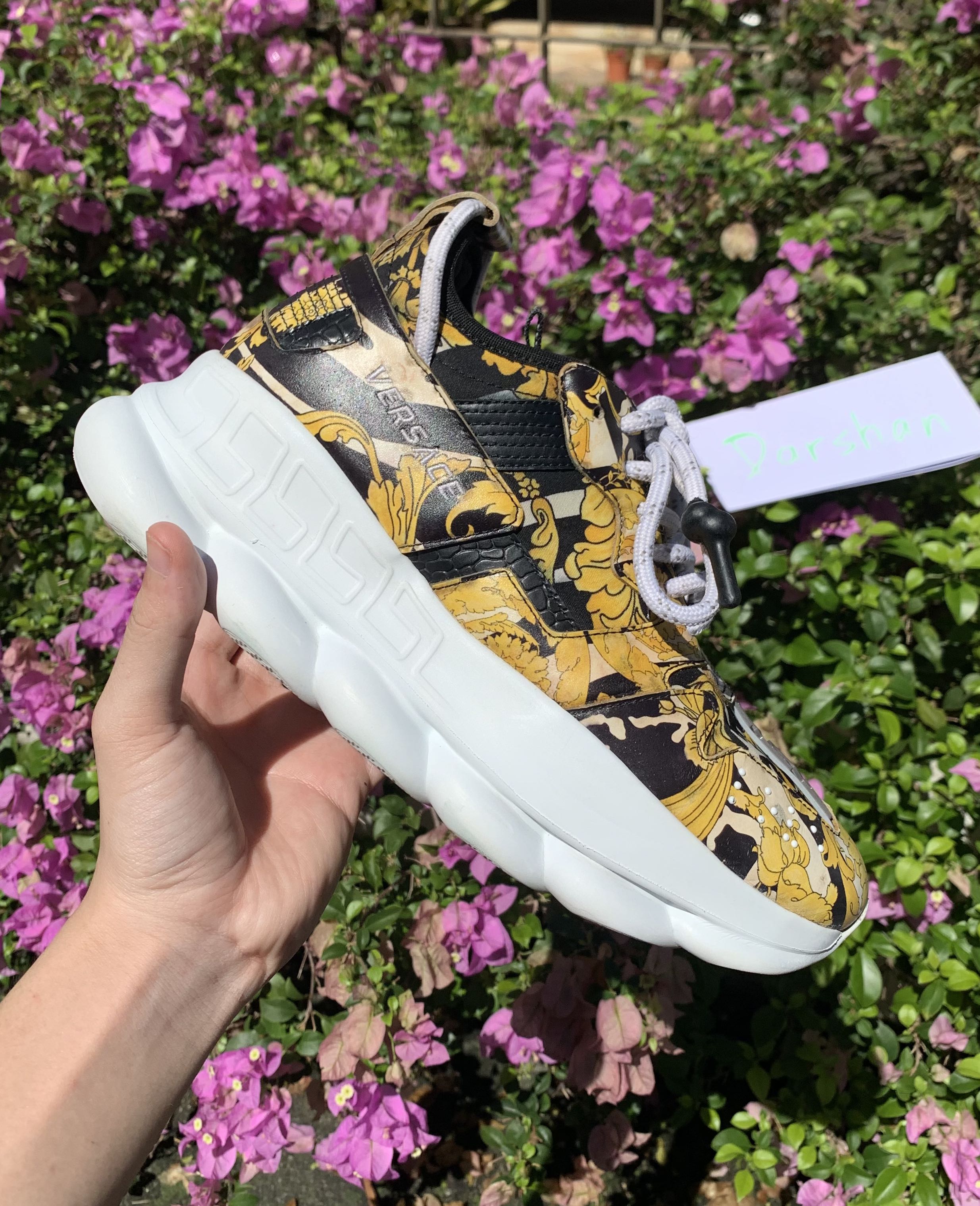 Versace chain reaction baroque hot sale