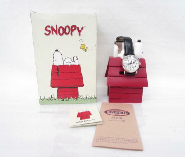 Snoopy on sale watch fossil
