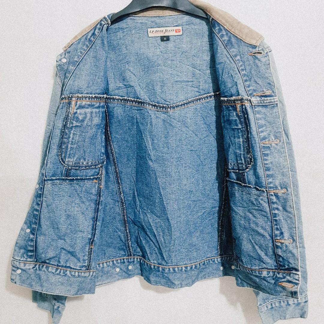 Vintage LP Zone Trucker Denim Jacket 