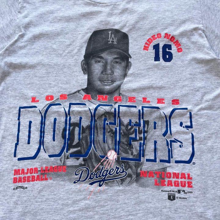 MAJESTIC  HIDEO NOMO Los Angeles Dodgers 1995 Throwback Baseball Jersey
