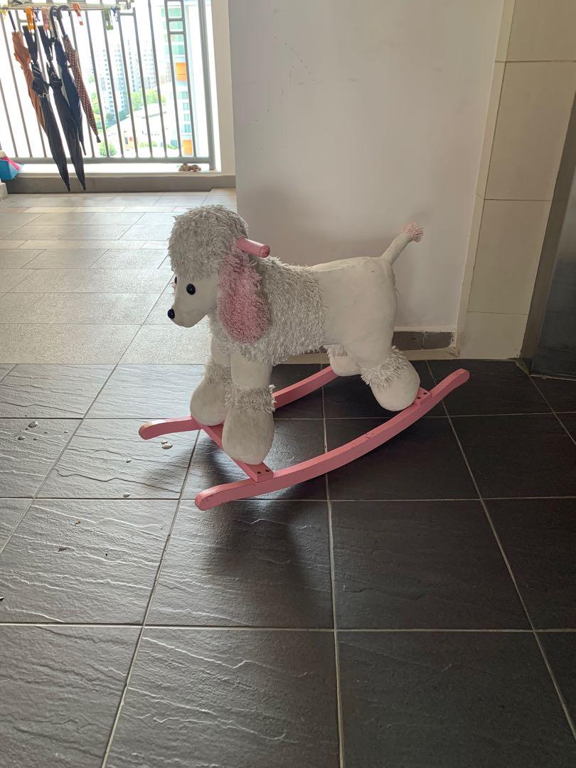Poodle rocking horse new arrivals