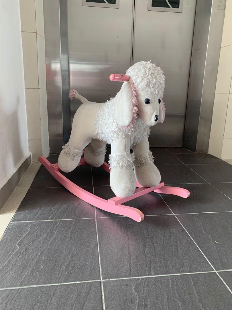 Poodle rocking horse shop