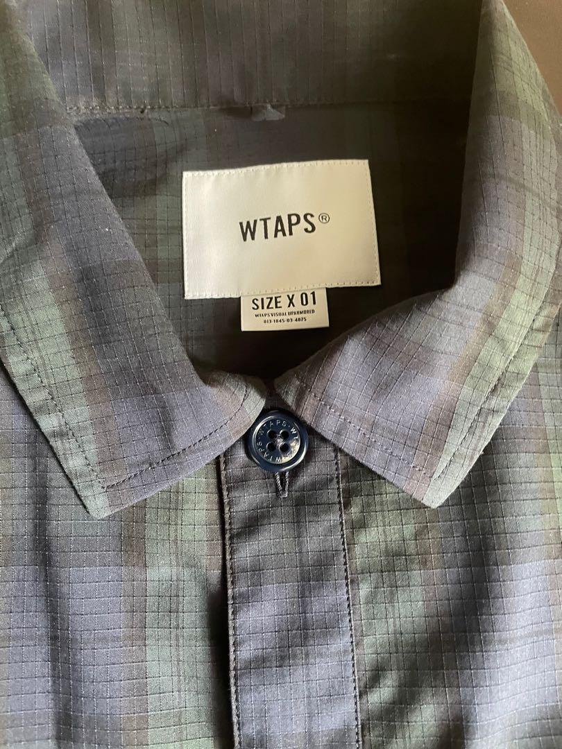 wtaps 21ss wcpo shirt green size 1, 男裝, 上身及套裝, T-shirt