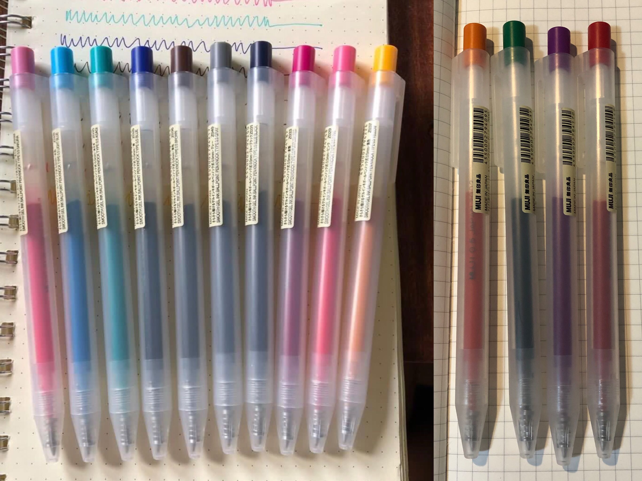 Muji pen knock type clearance